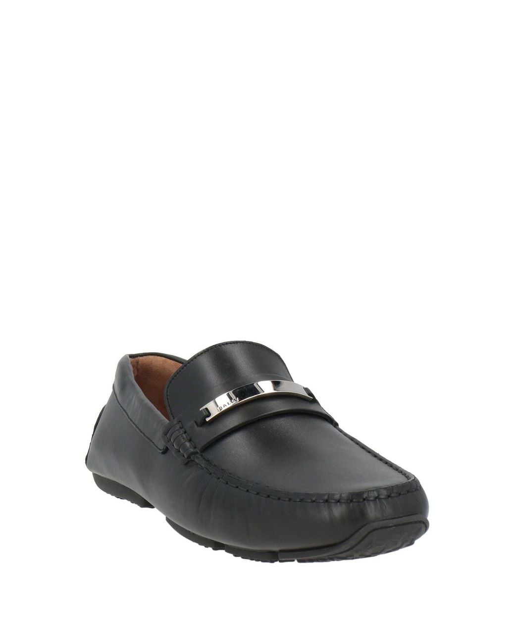 Bally Gray Loafers Calfskin for men