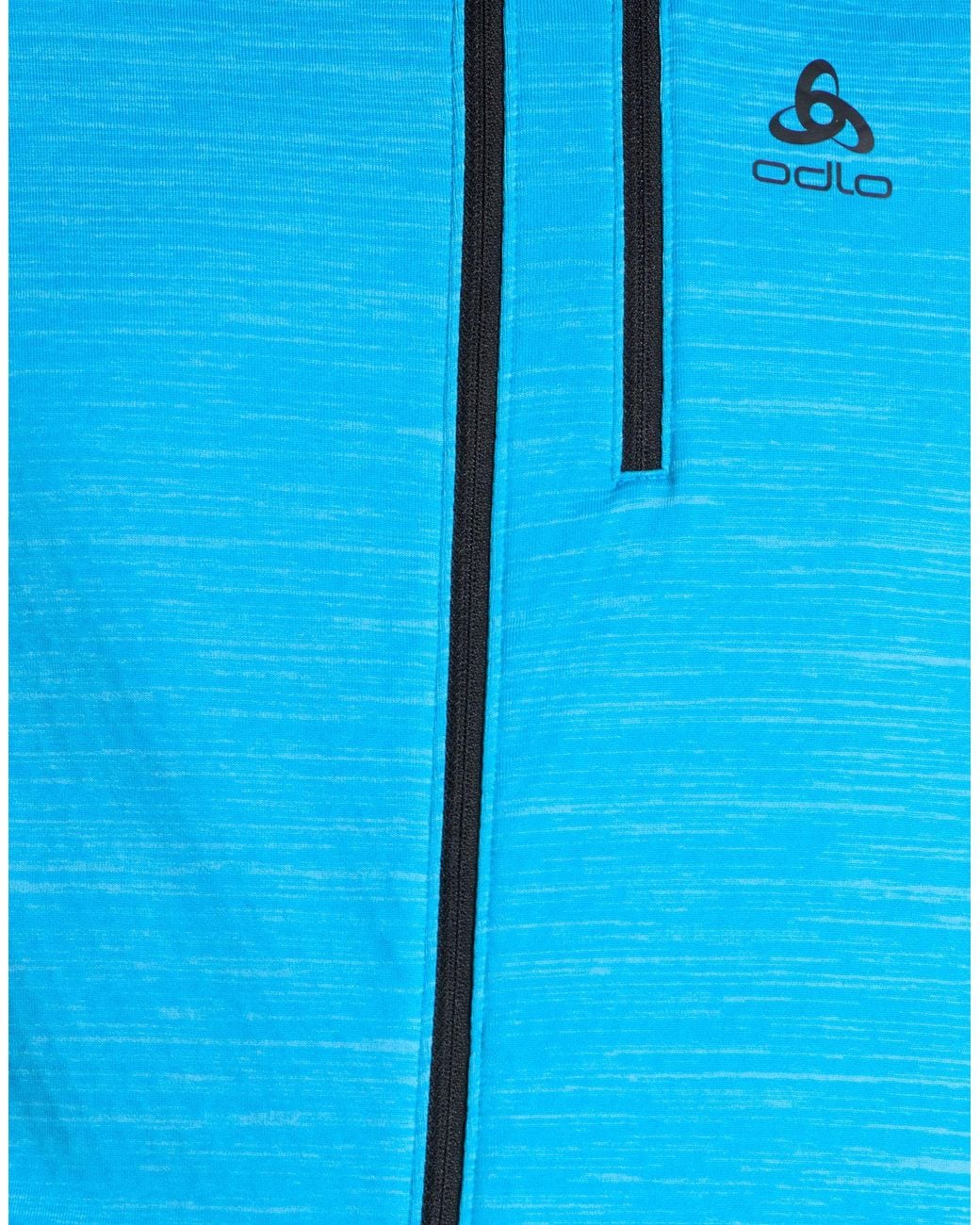 Odlo Blue Azure Jacket Polyester, Elastane for men