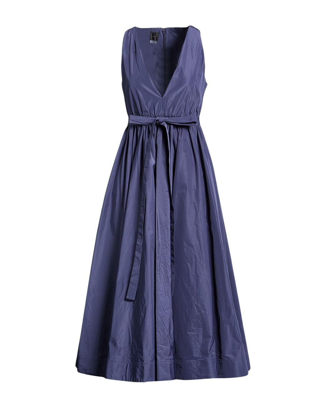 Pinko Blue Maxi Dress Polyester