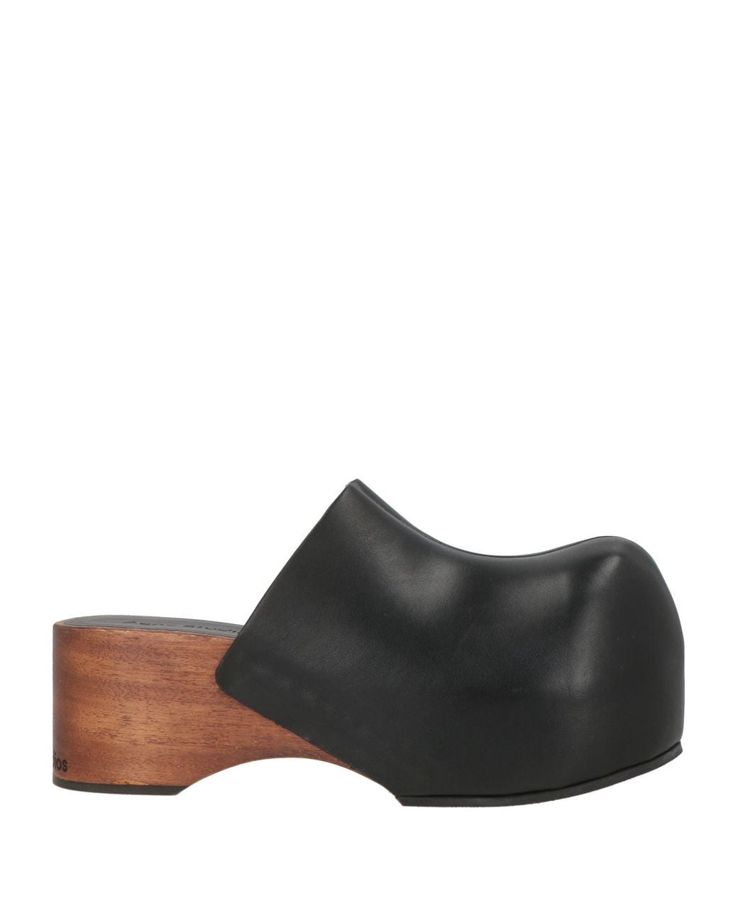 Acne Black Mules & Clogs for men
