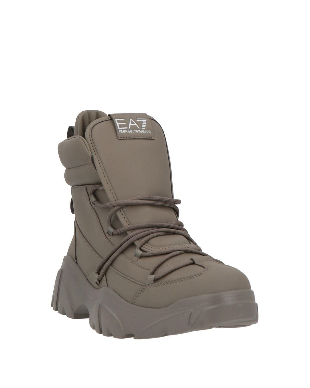 EA7 Brown Ankle Boots for men