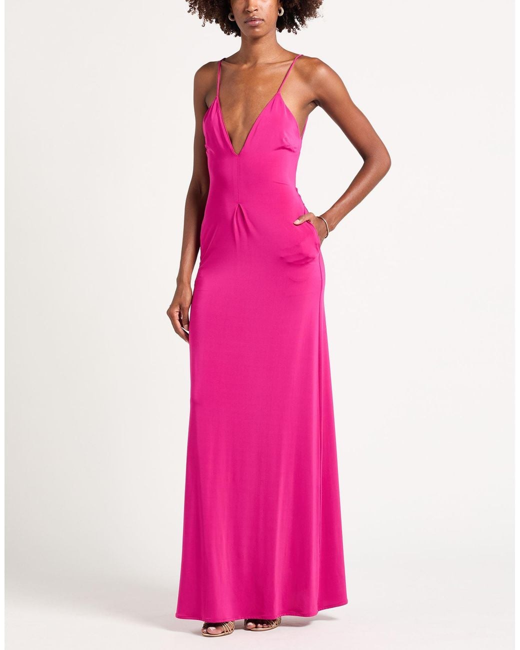 FEDERICA TOSI Pink Maxi Dress