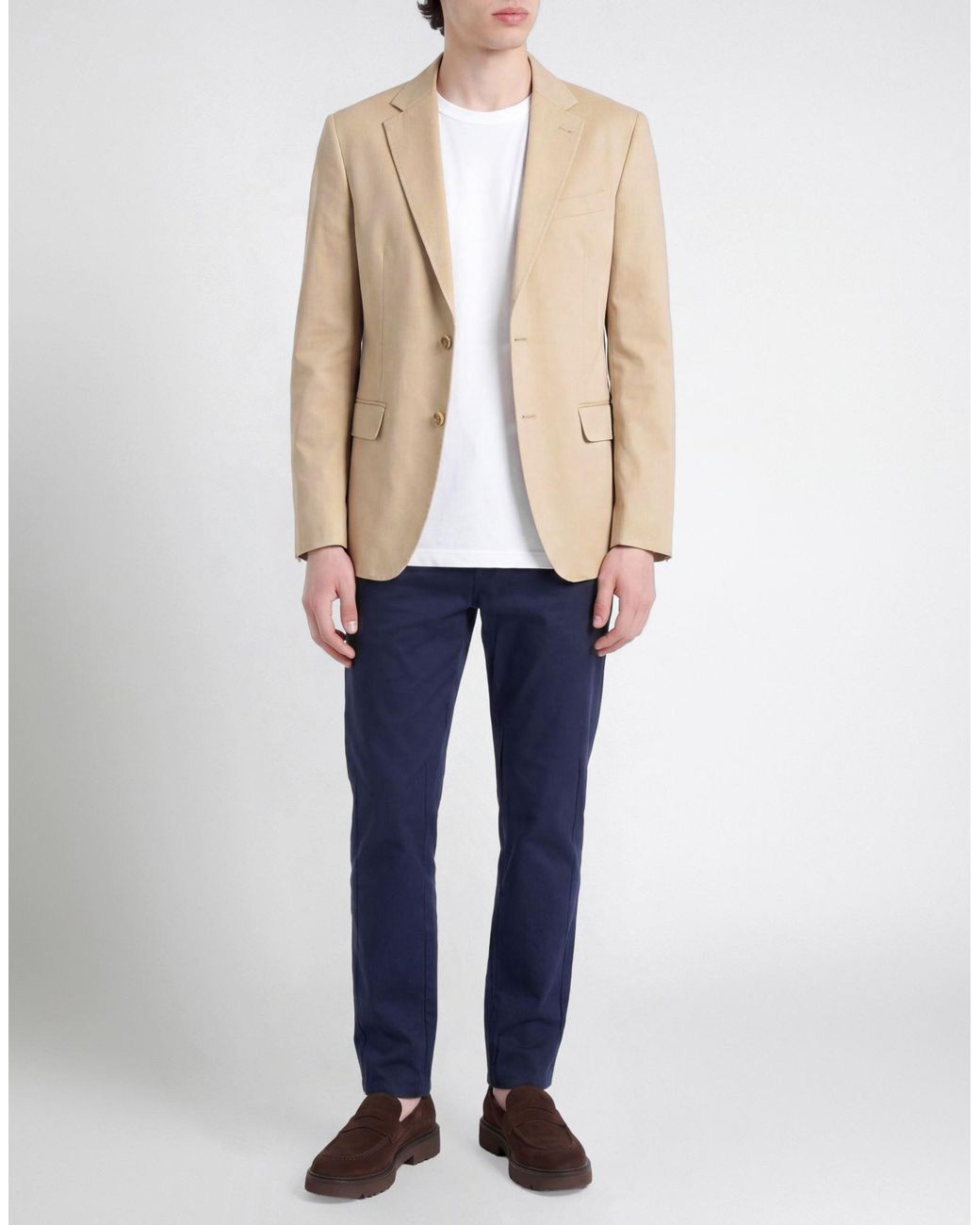 Department 5 Natural Blazer Cotton, Linen for men