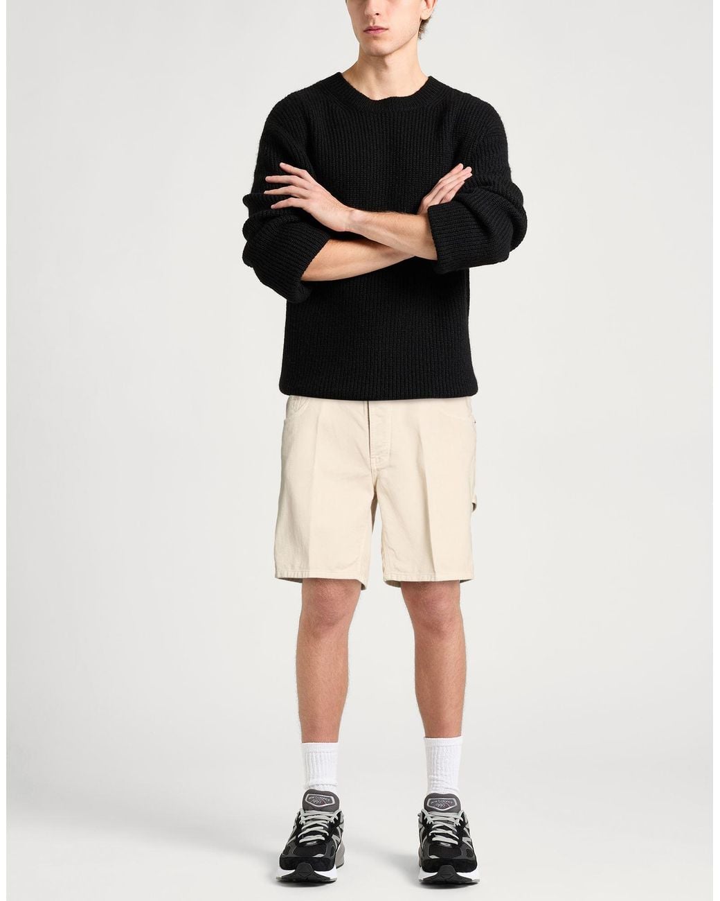 Takeshy Kurosawa Natural Shorts & Bermuda Shorts Cotton for men