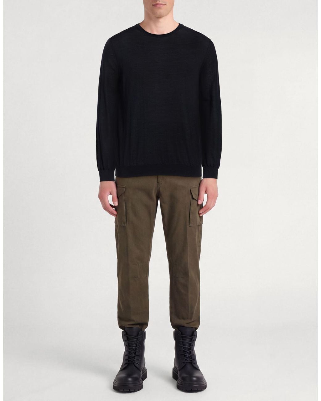 Roberto Collina Blue Jumper for men