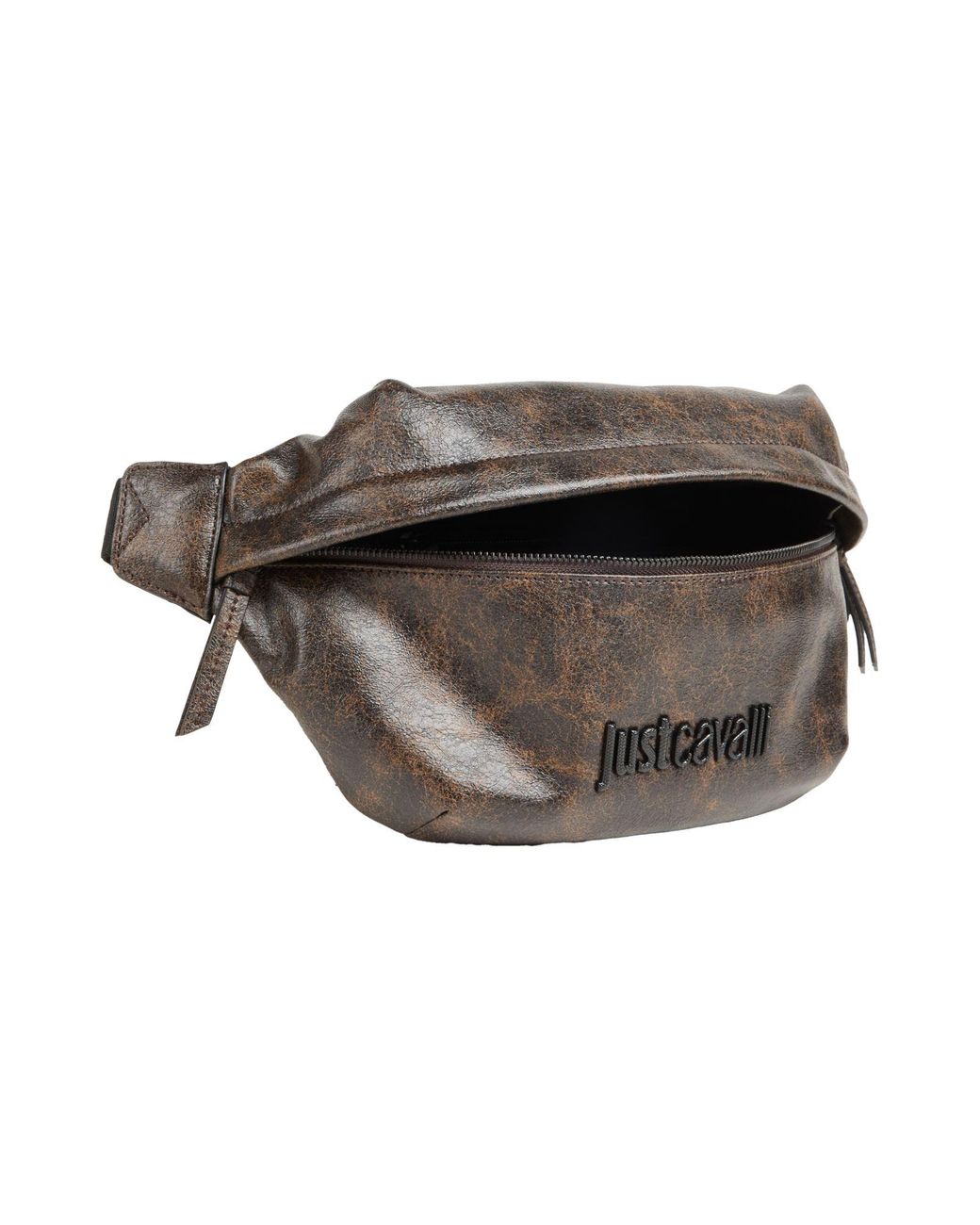 Just Cavalli Gray Belt Bag for men