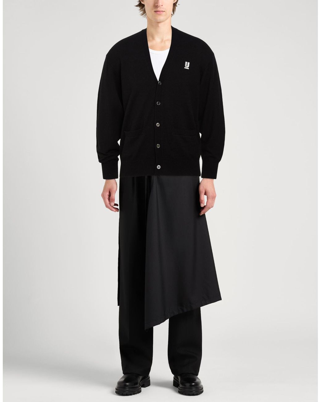Undercover Black Cardigan for men