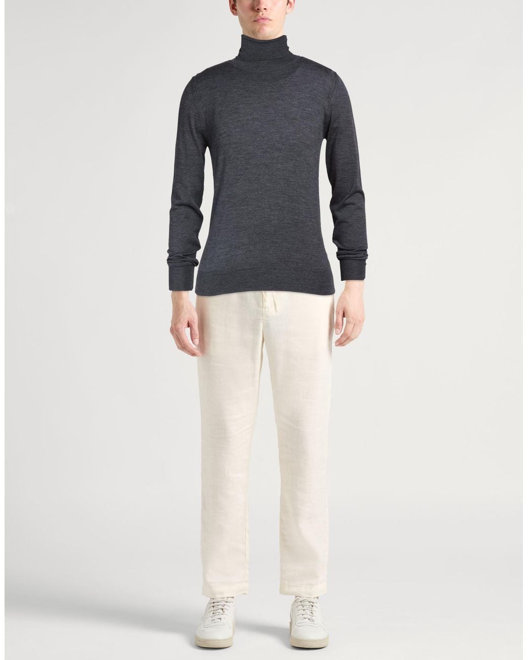 Paolo Pecora Blue Turtleneck for men