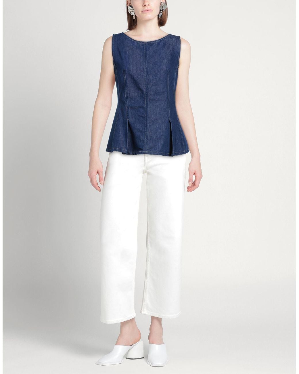 Please Blue Top Cotton, Lyocell