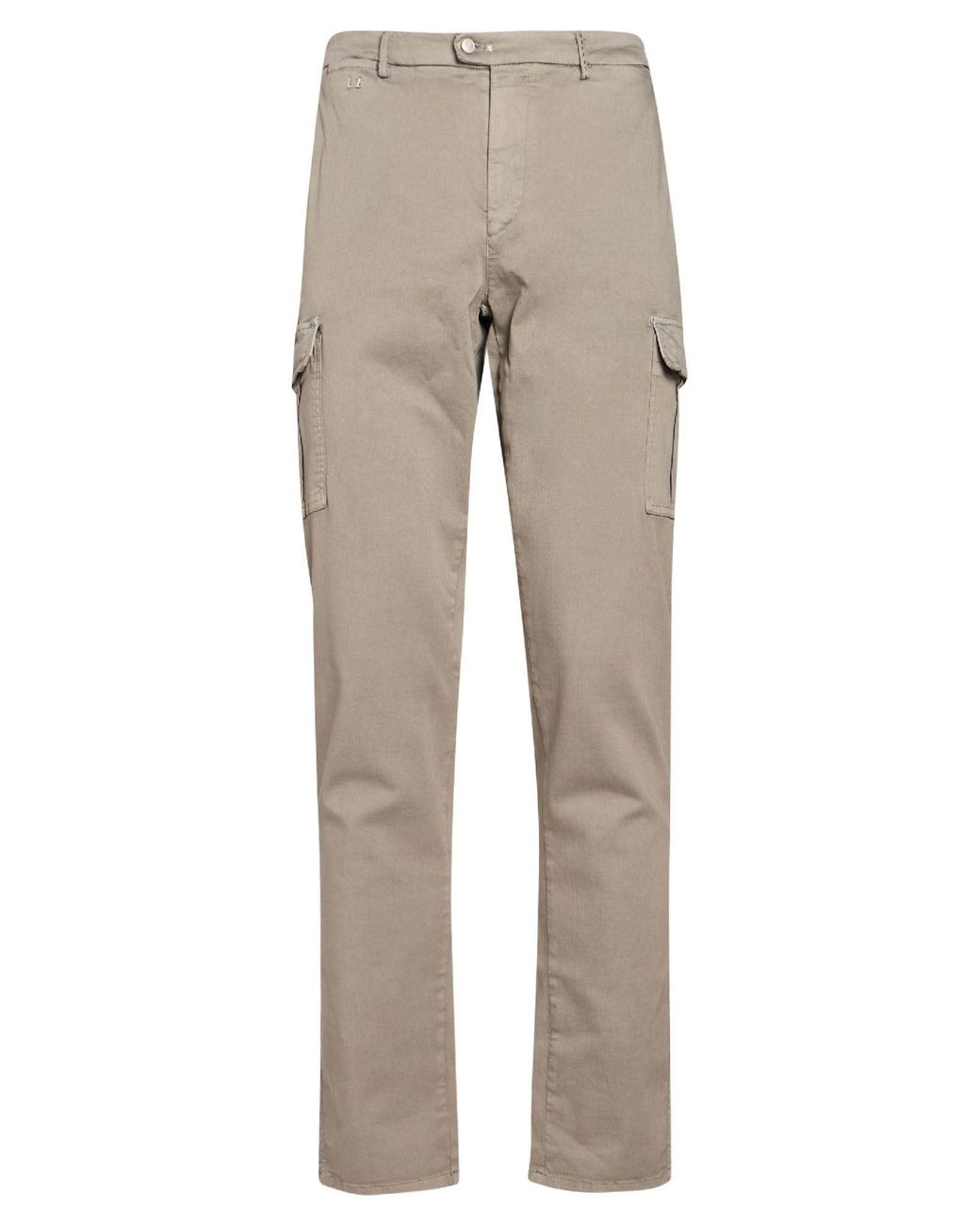 Tramarossa Gray Pants Cotton, Polyester, Elastane for men