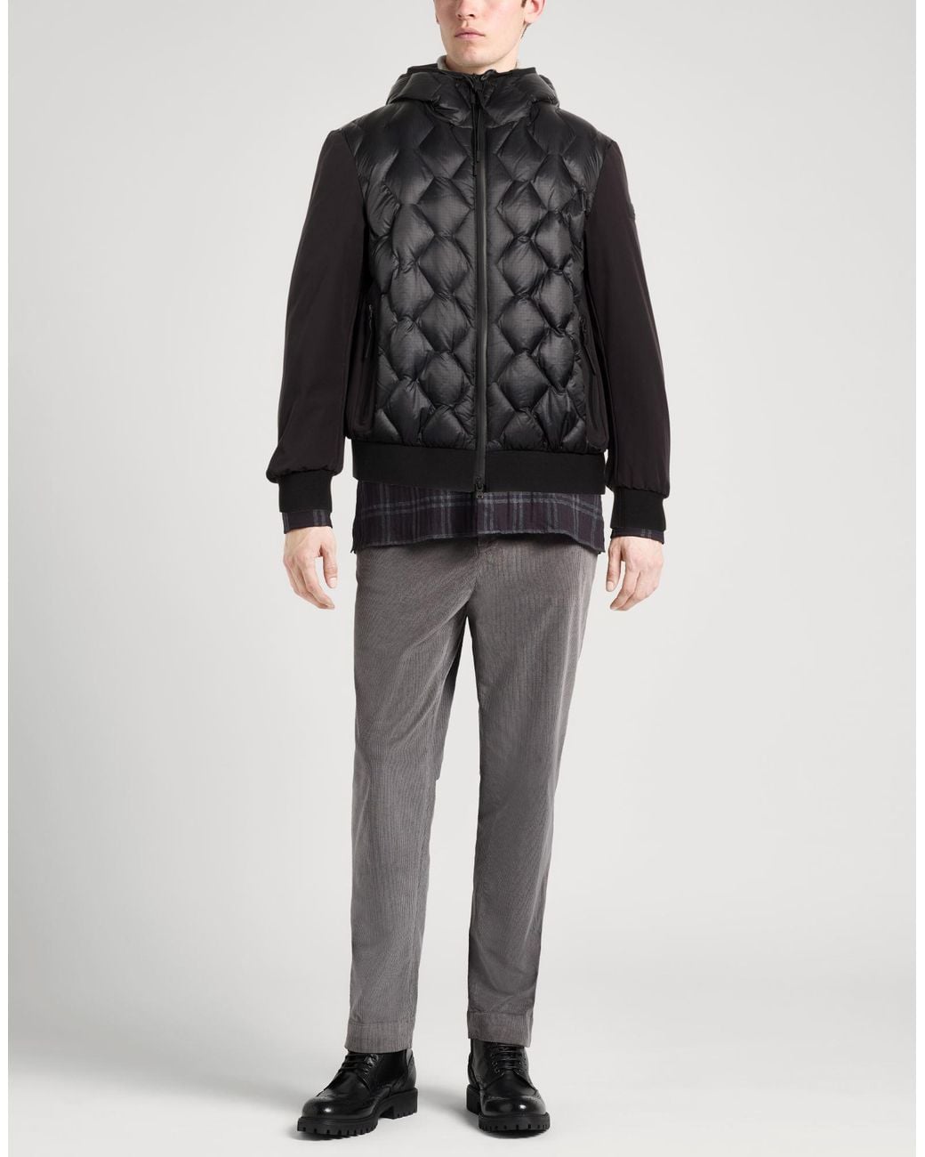 Peuterey Black Puffers for men