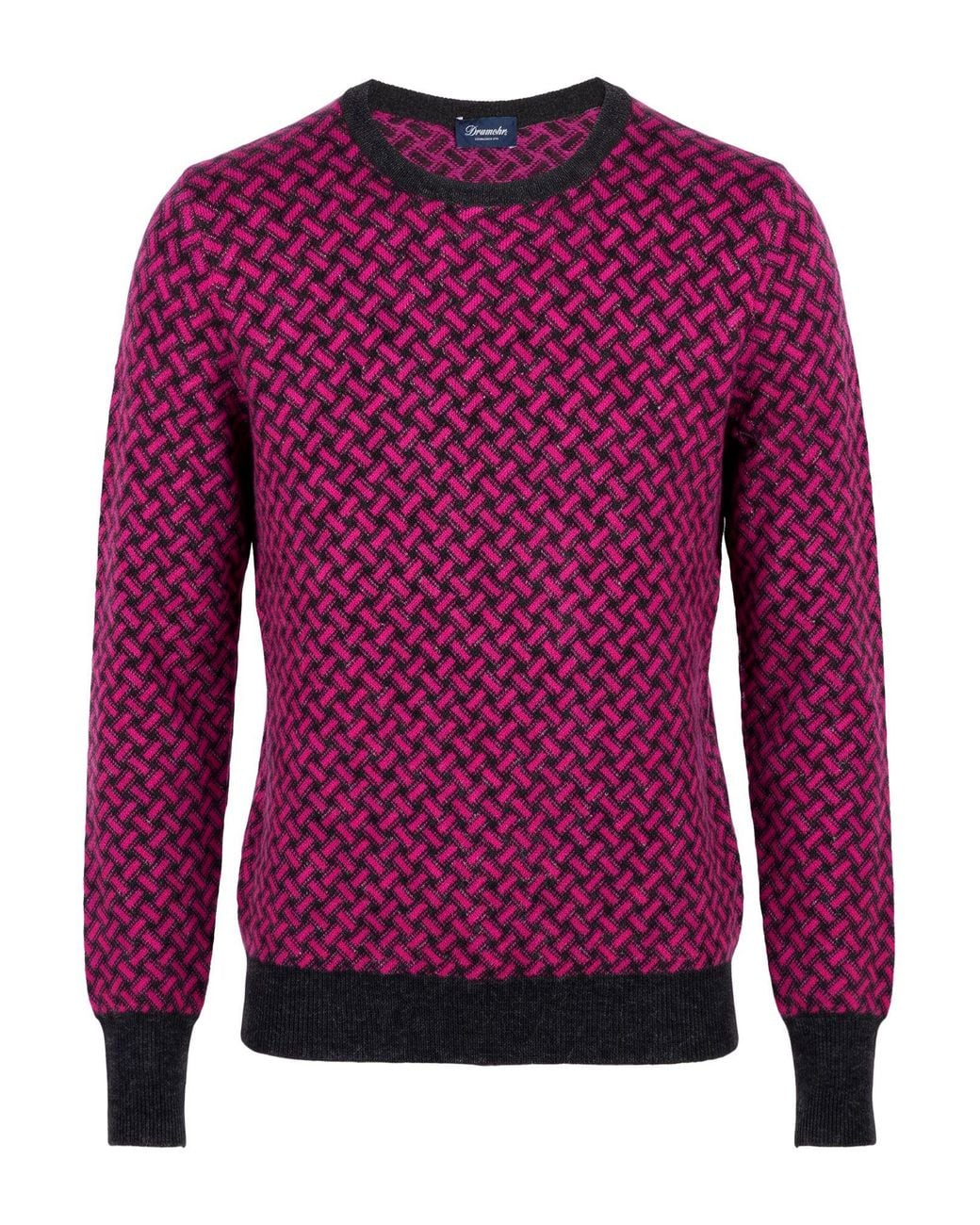 Pullover Drumohr de hombre de color Purple