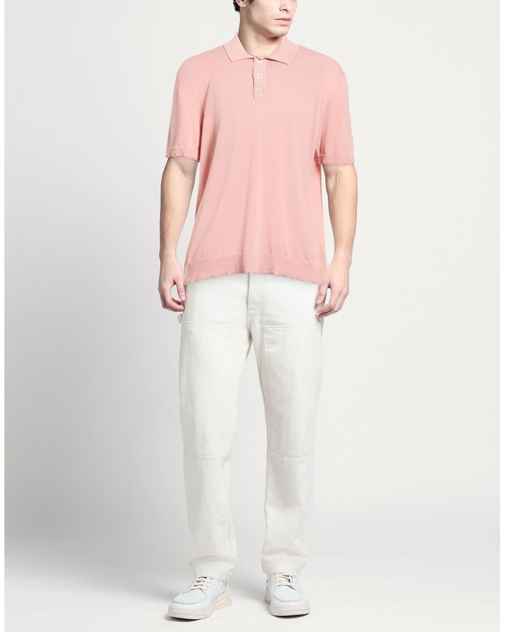 Pullover di Amaranto in Pink da Uomo