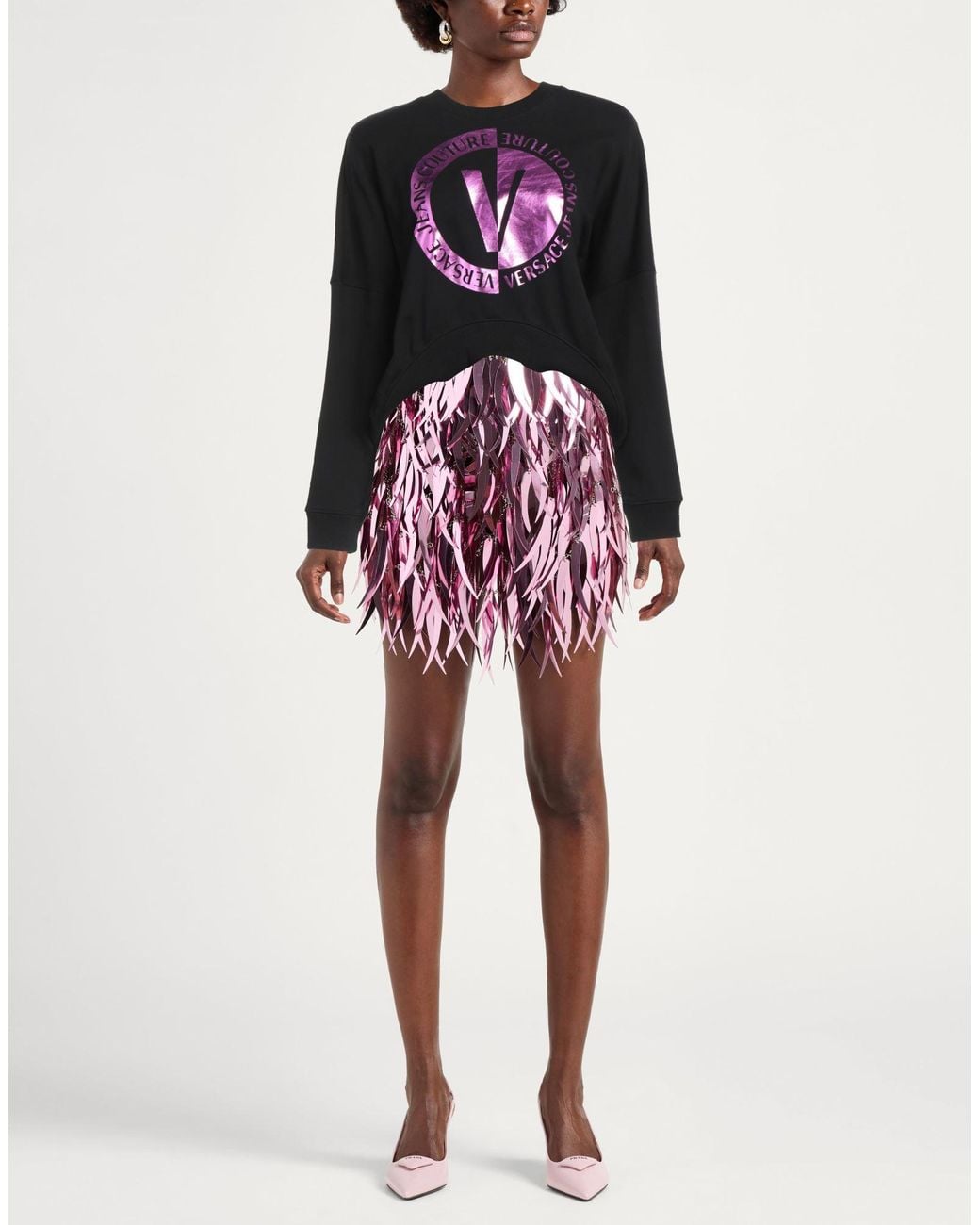 Versace Jeans Couture Black Sweatshirt