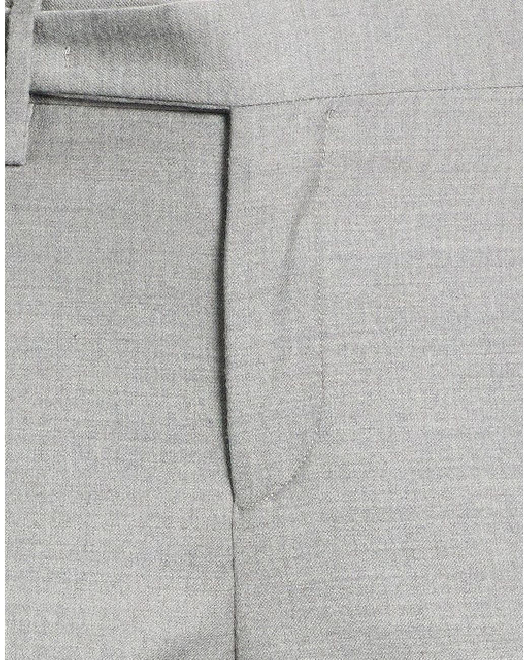 Briglia 1949 Gray Pants Virgin Wool, Elastane