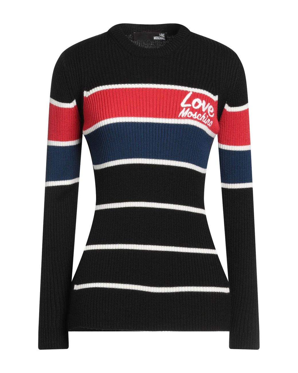 Pullover Love Moschino de color Black
