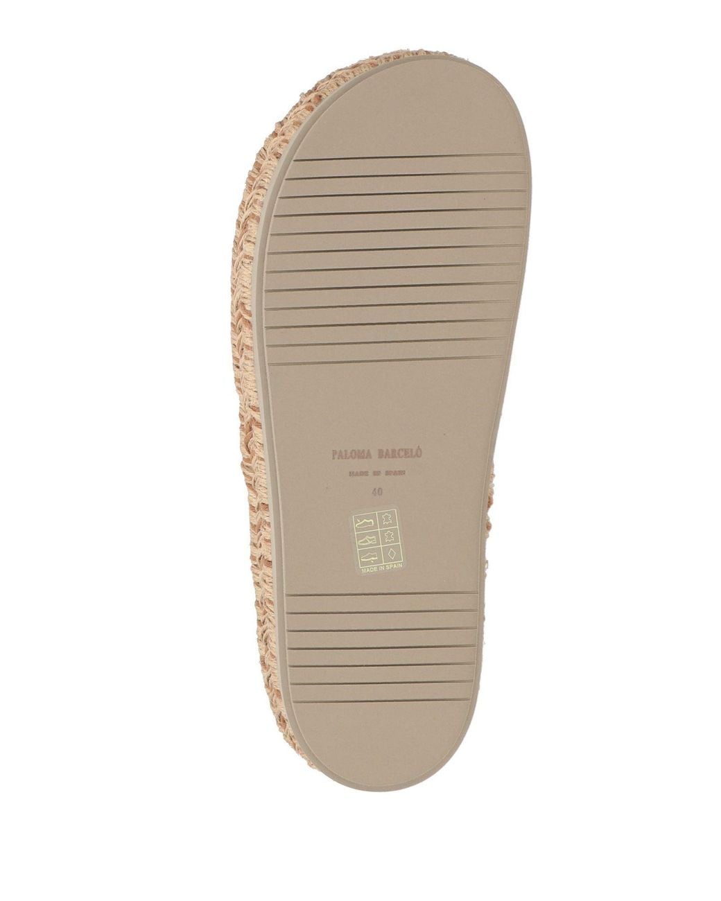 Paloma Barceló Brown Espadrilles
