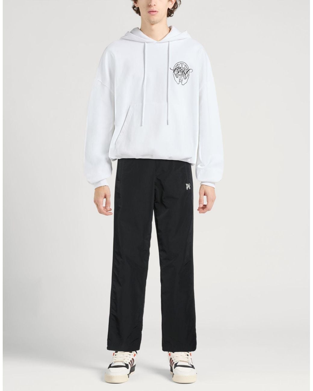 Palm Angels Black Trouser for men