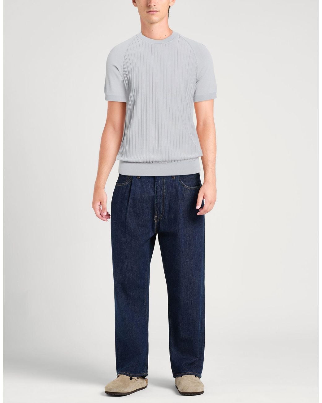Patrizia Pepe Gray Sweaters for men