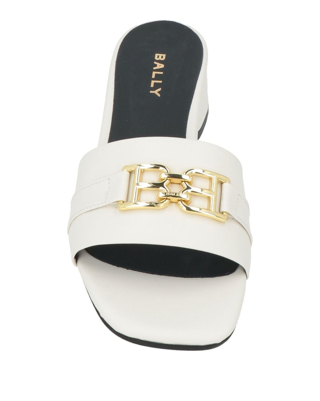 Bally White Sandals