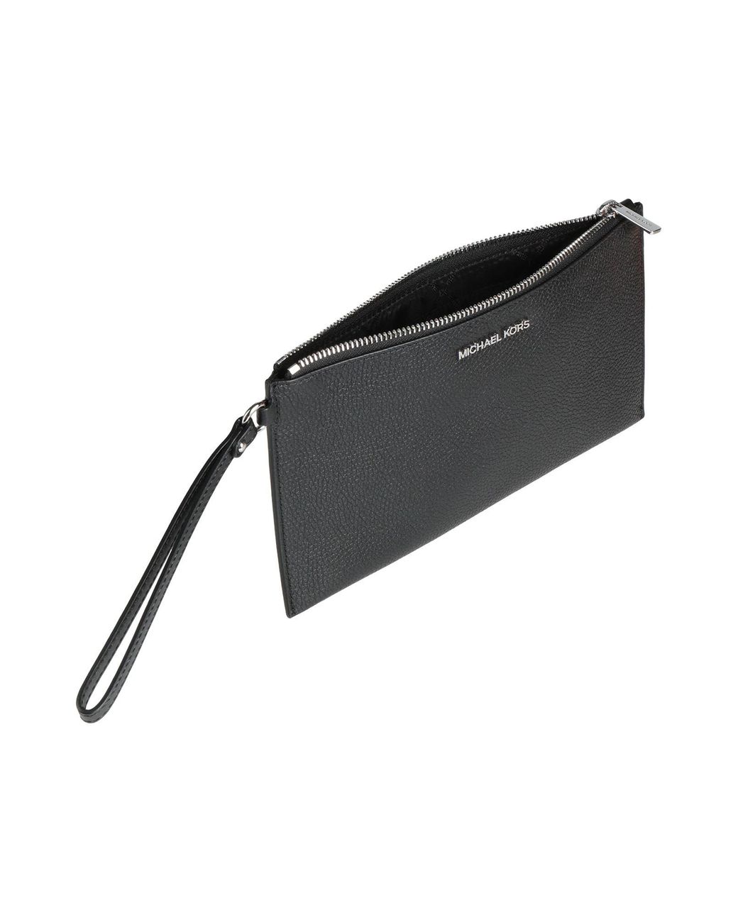MICHAEL Michael Kors Black Clutch Cow Leather
