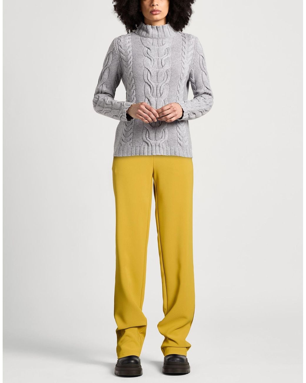 Elisabetta Franchi Yellow Pants