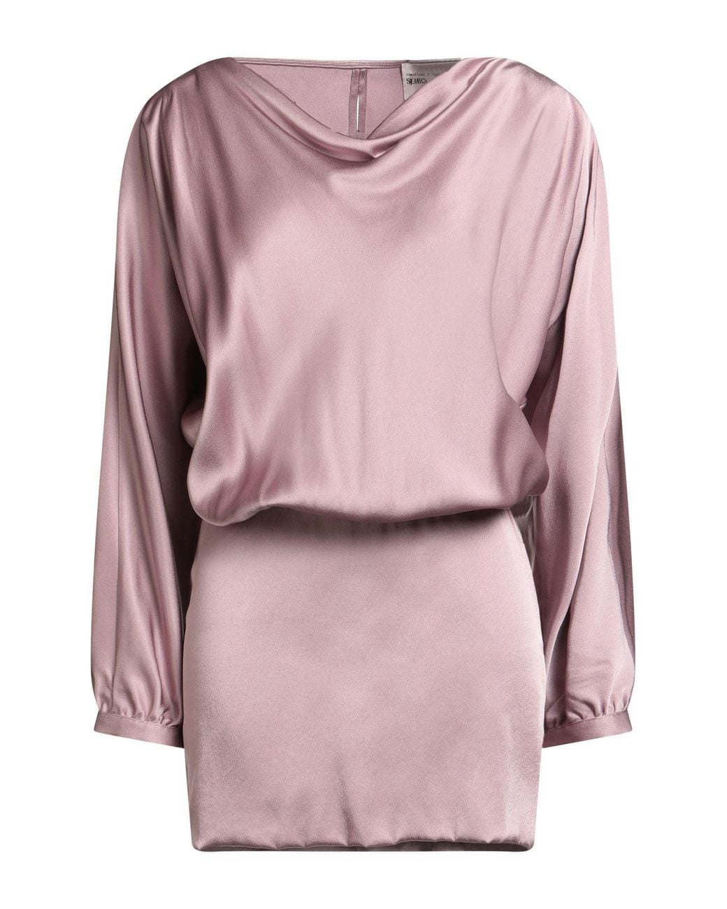 Semicouture Pink Mini Dress
