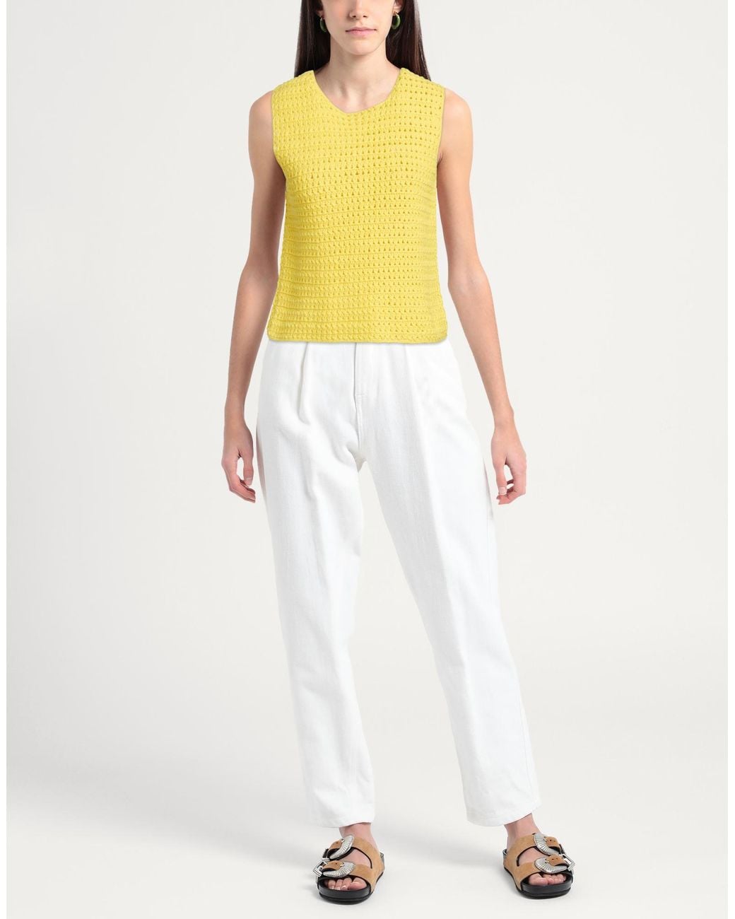 Berenice Yellow Pullover