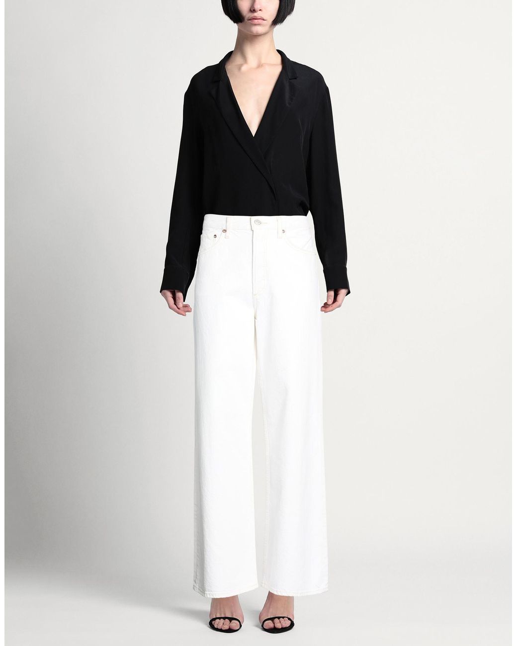 Agolde White Jeans Recycled Cotton