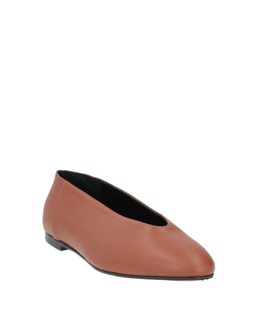 BALLERETTE Brown Ballet Flats Leather