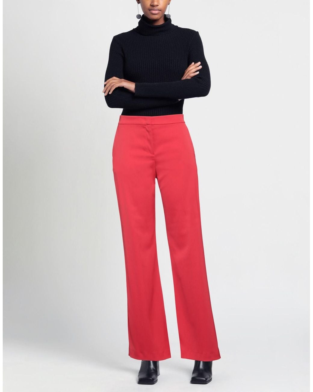 Pinko Red Trouser