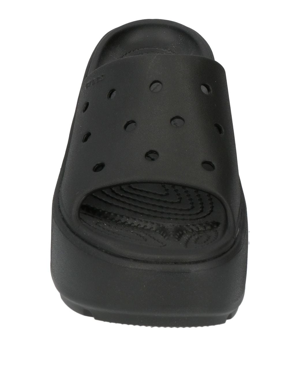 CROCSTM Black Sandals Rubber