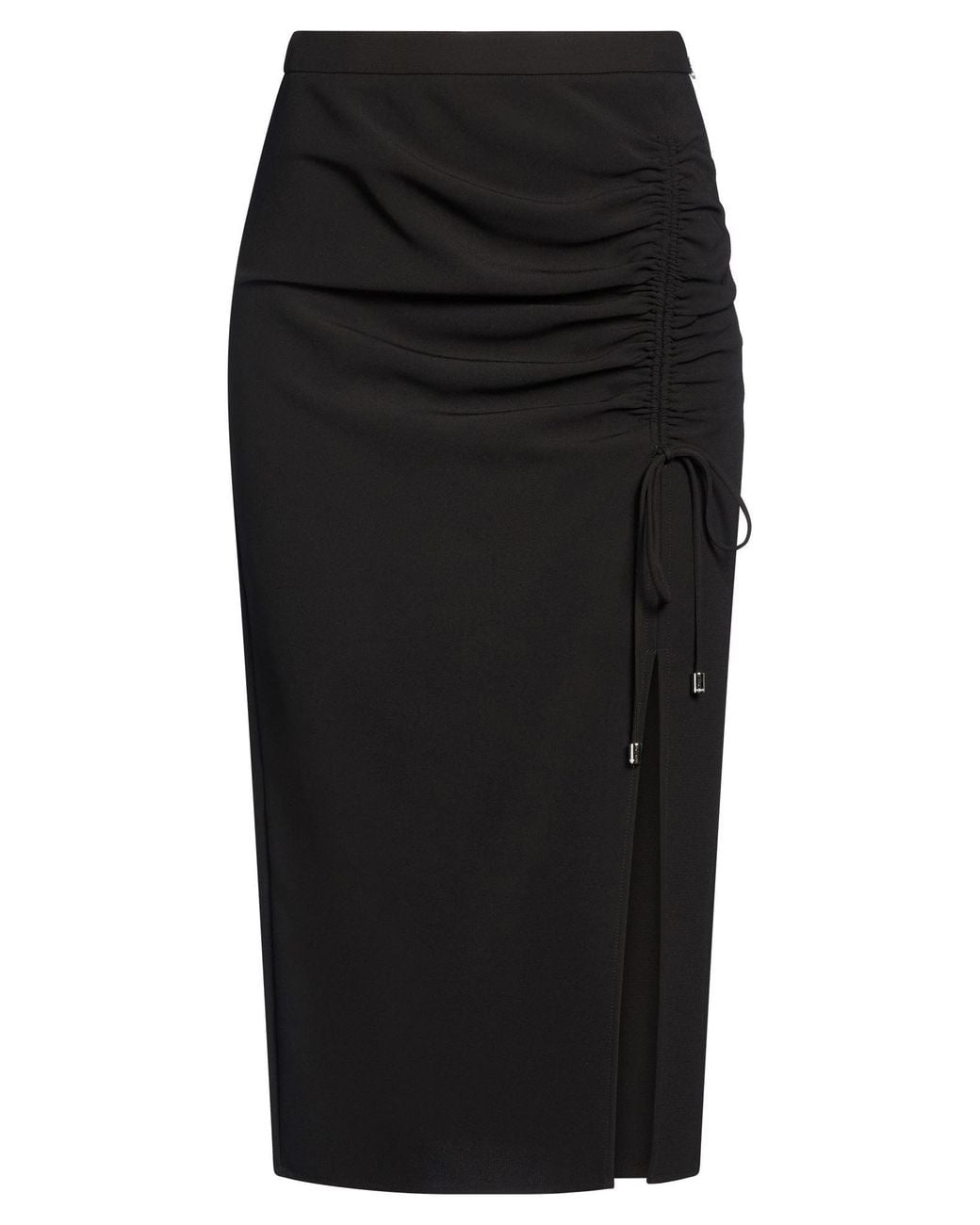 Patrizia Pepe Black Midi Skirts