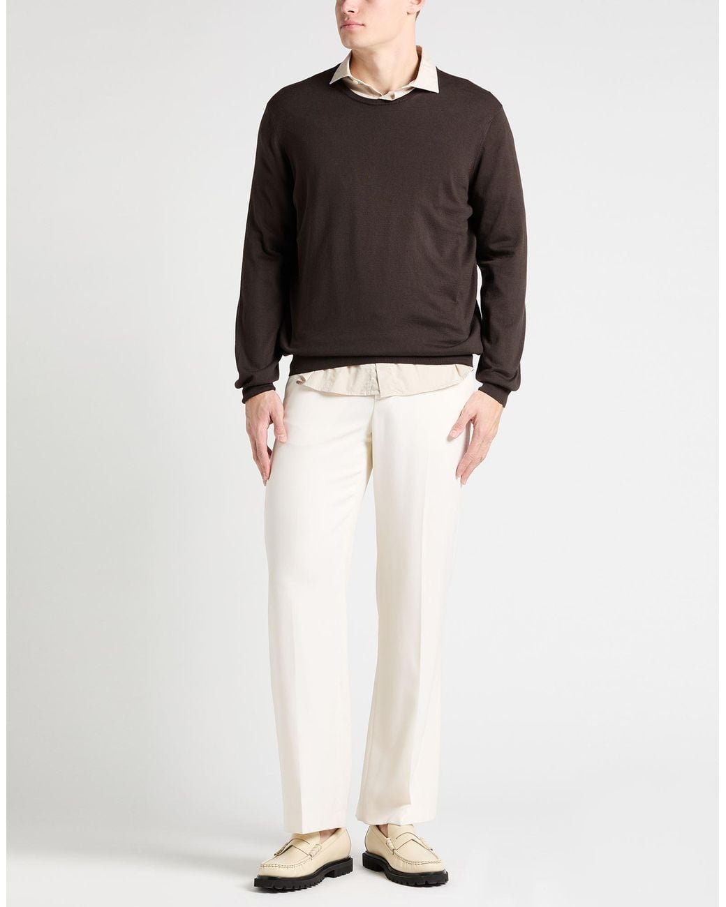 Rossopuro Black Sweater for men