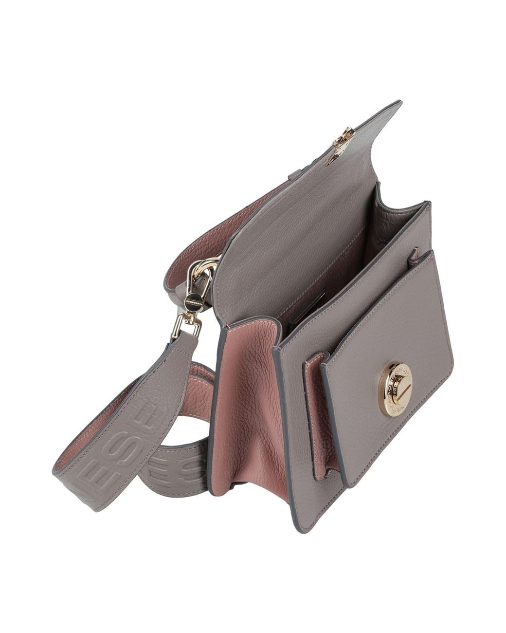 Borbonese Gray Handbags