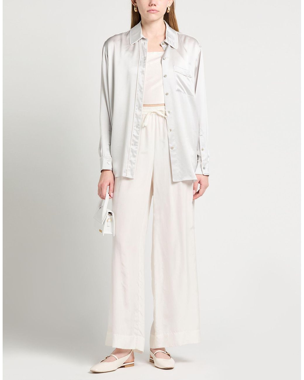 P.A.R.O.S.H. White Trouser