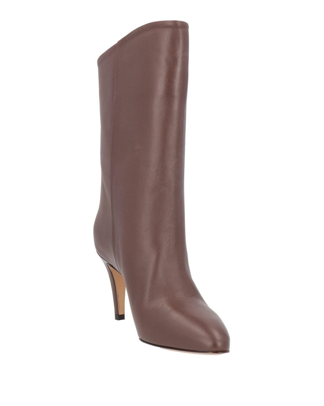 The Seller Brown Chocolate Ankle Boots Leather