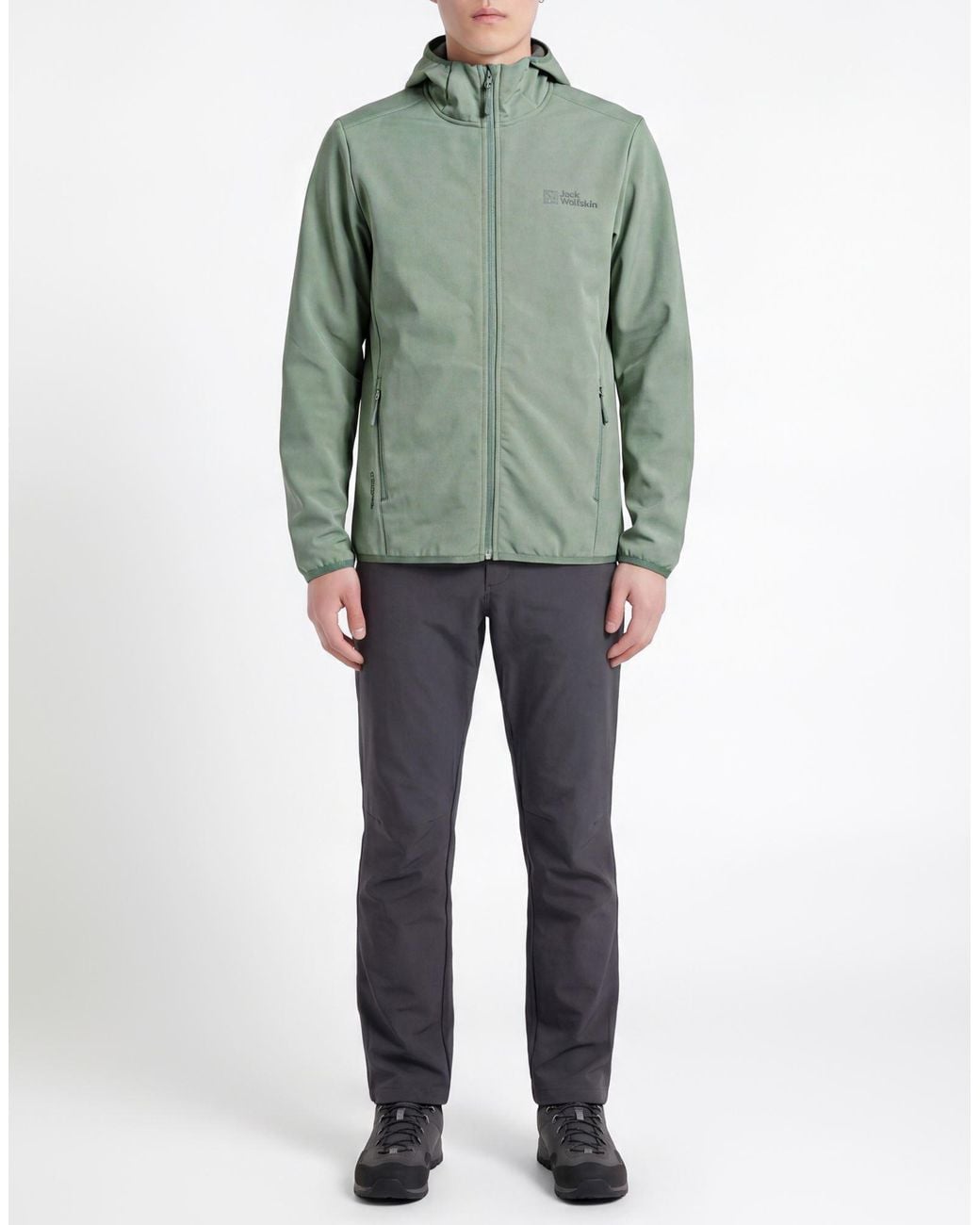 Jack Wolfskin Green Jacket Polyester for men