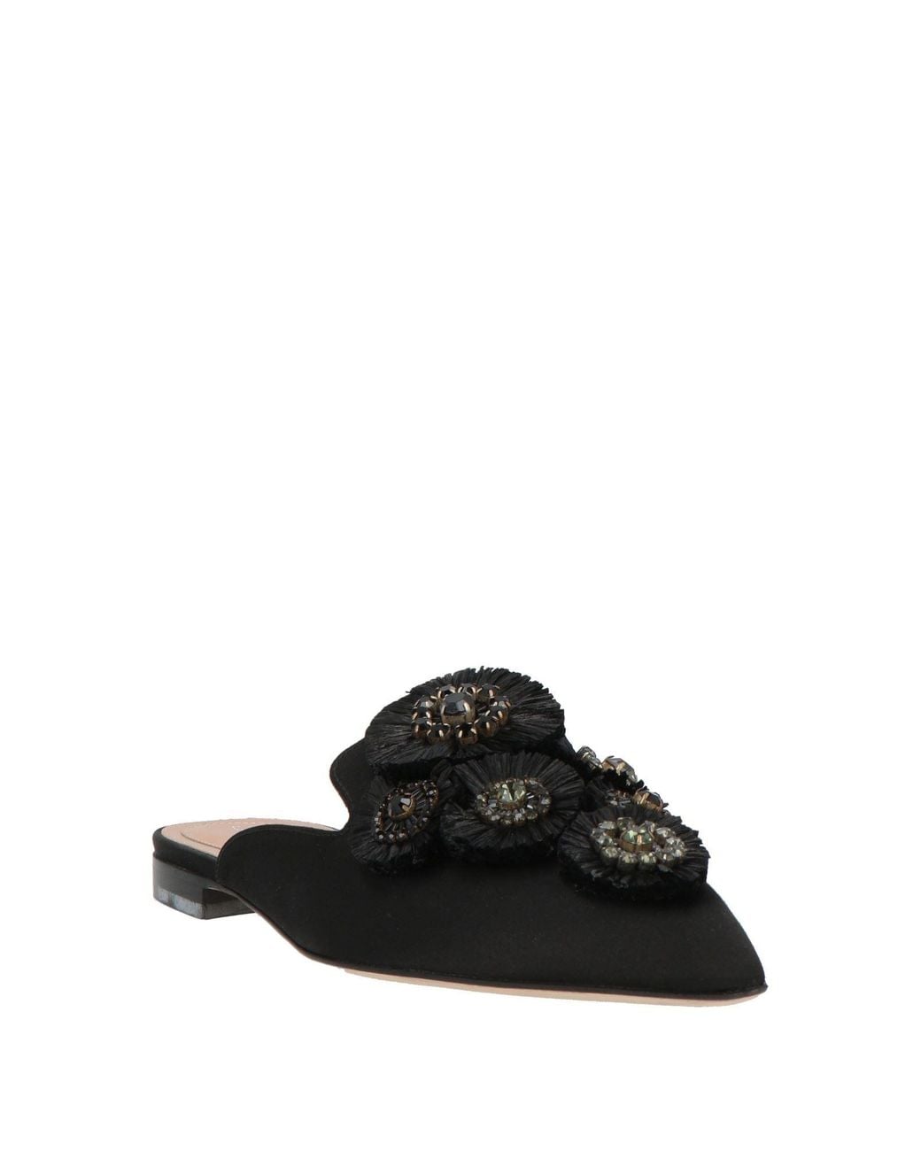 Alberta Ferretti Black Mules & Clogs