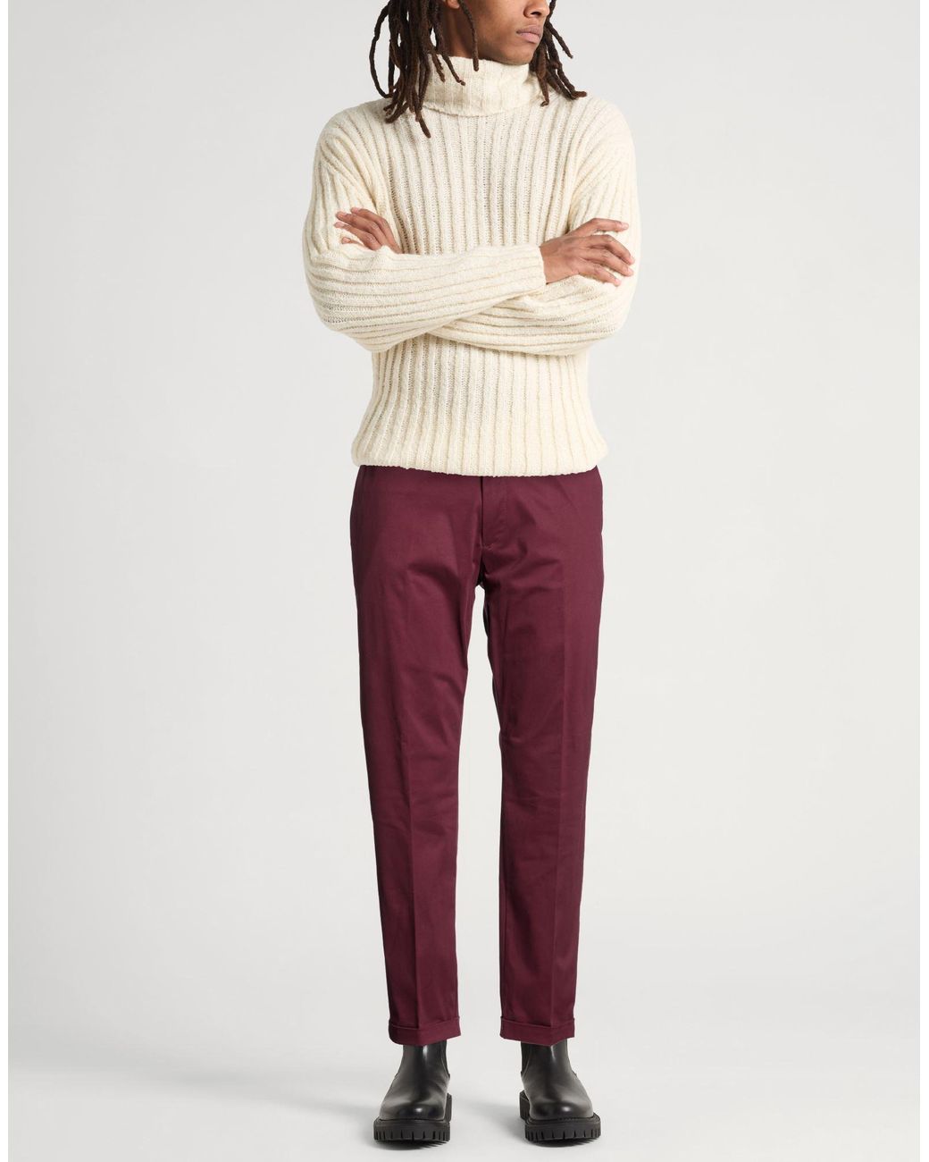 Liu Jo Red Pants for men