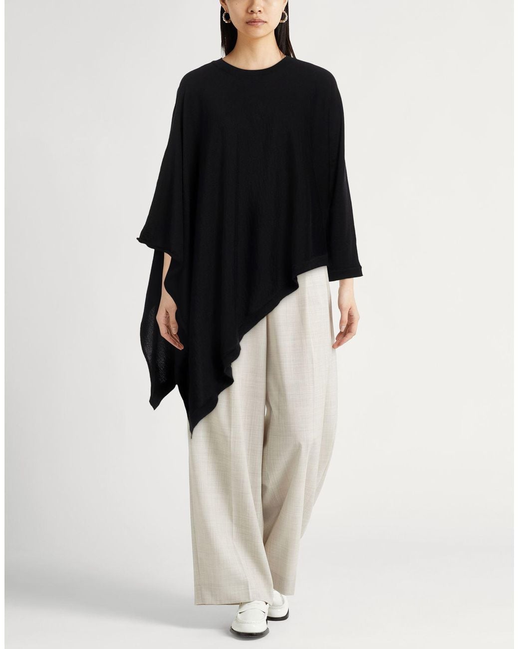 Anna Molinari Black Sweater Wool