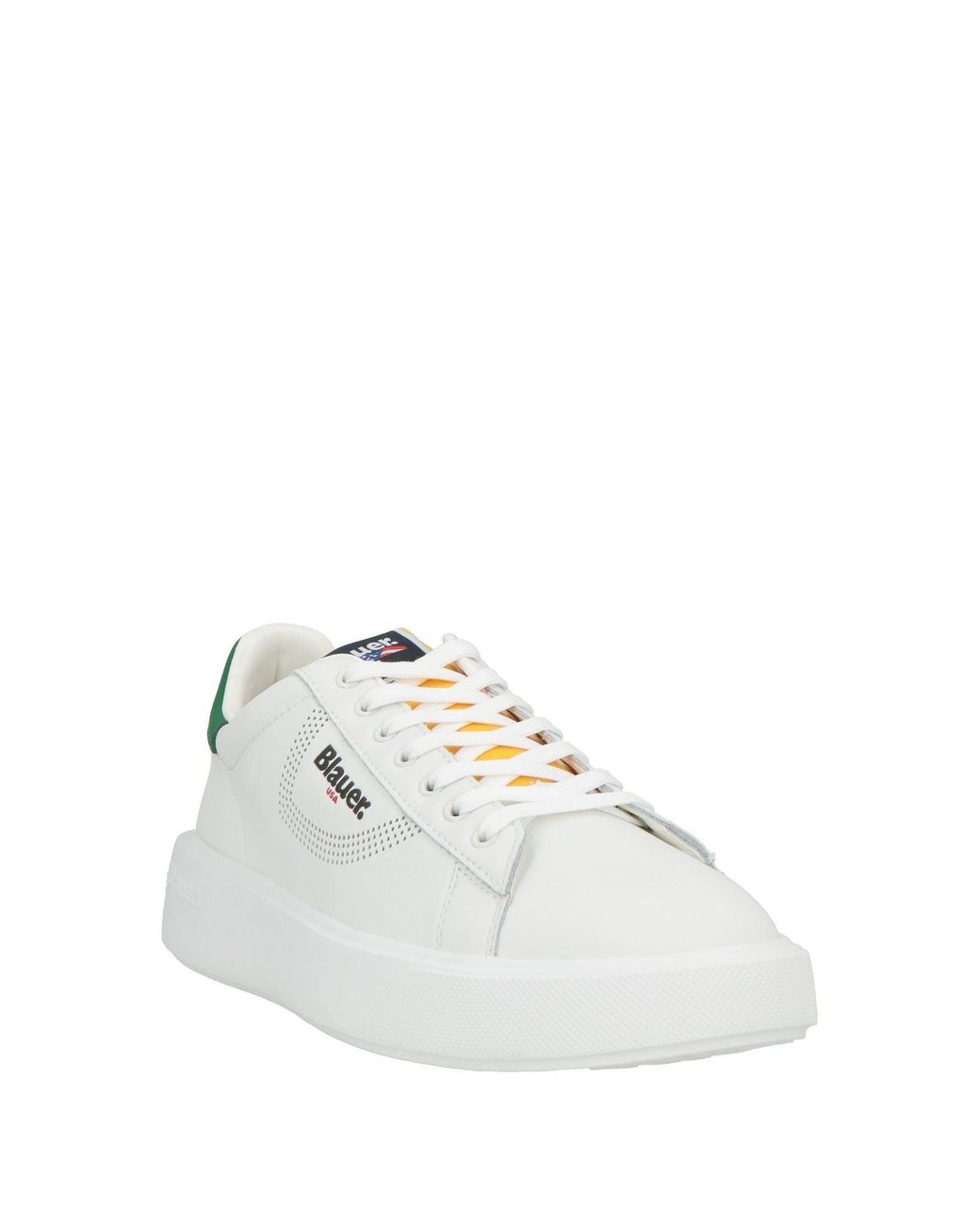 Blauer White Trainers for men
