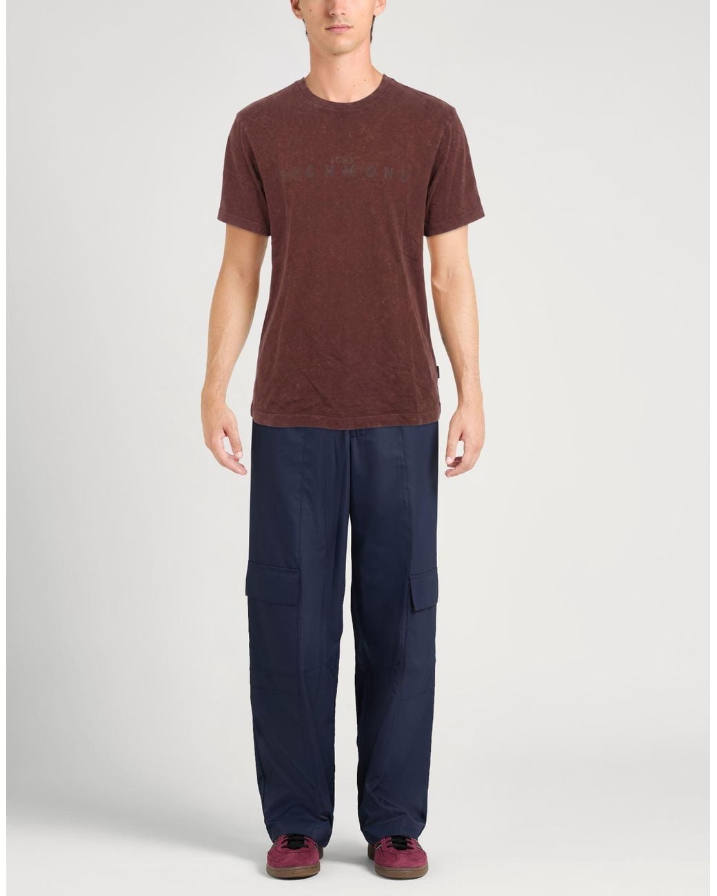 John Richmond Red T-Shirt Cotton for men