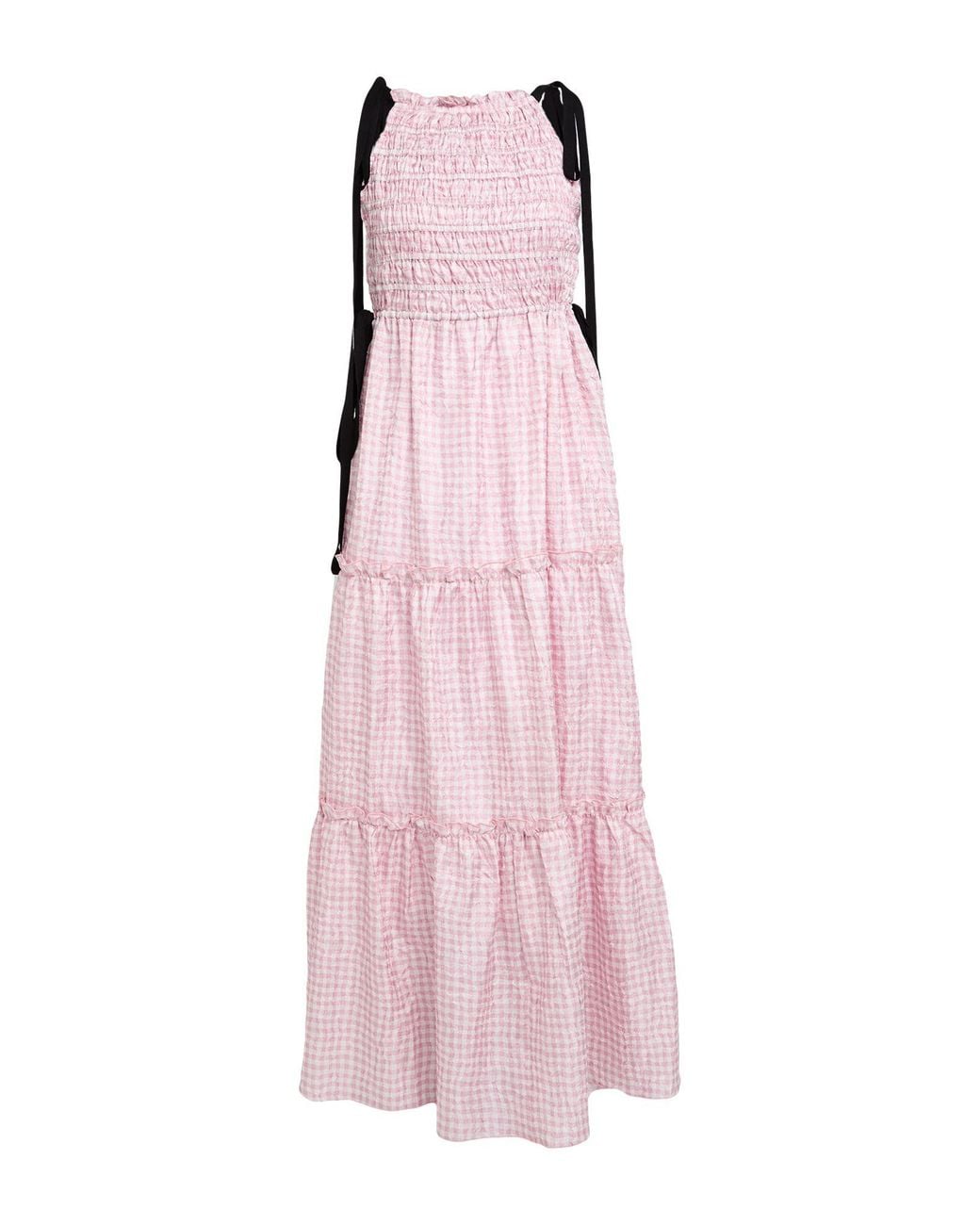 Ganni Pink Maxi Dresses
