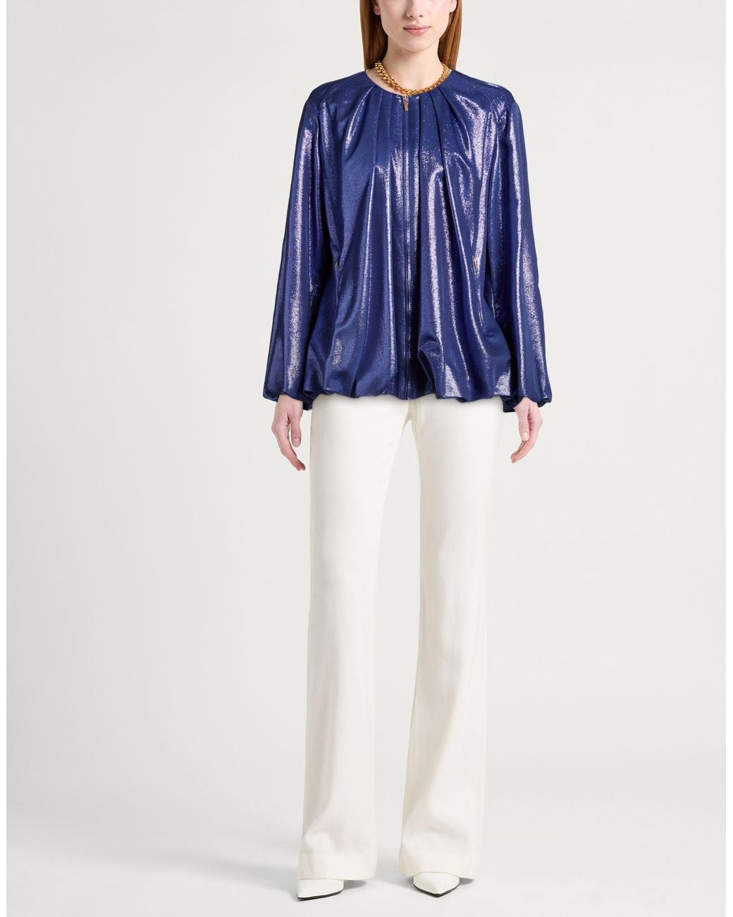 Alberta Ferretti Blue Jackets