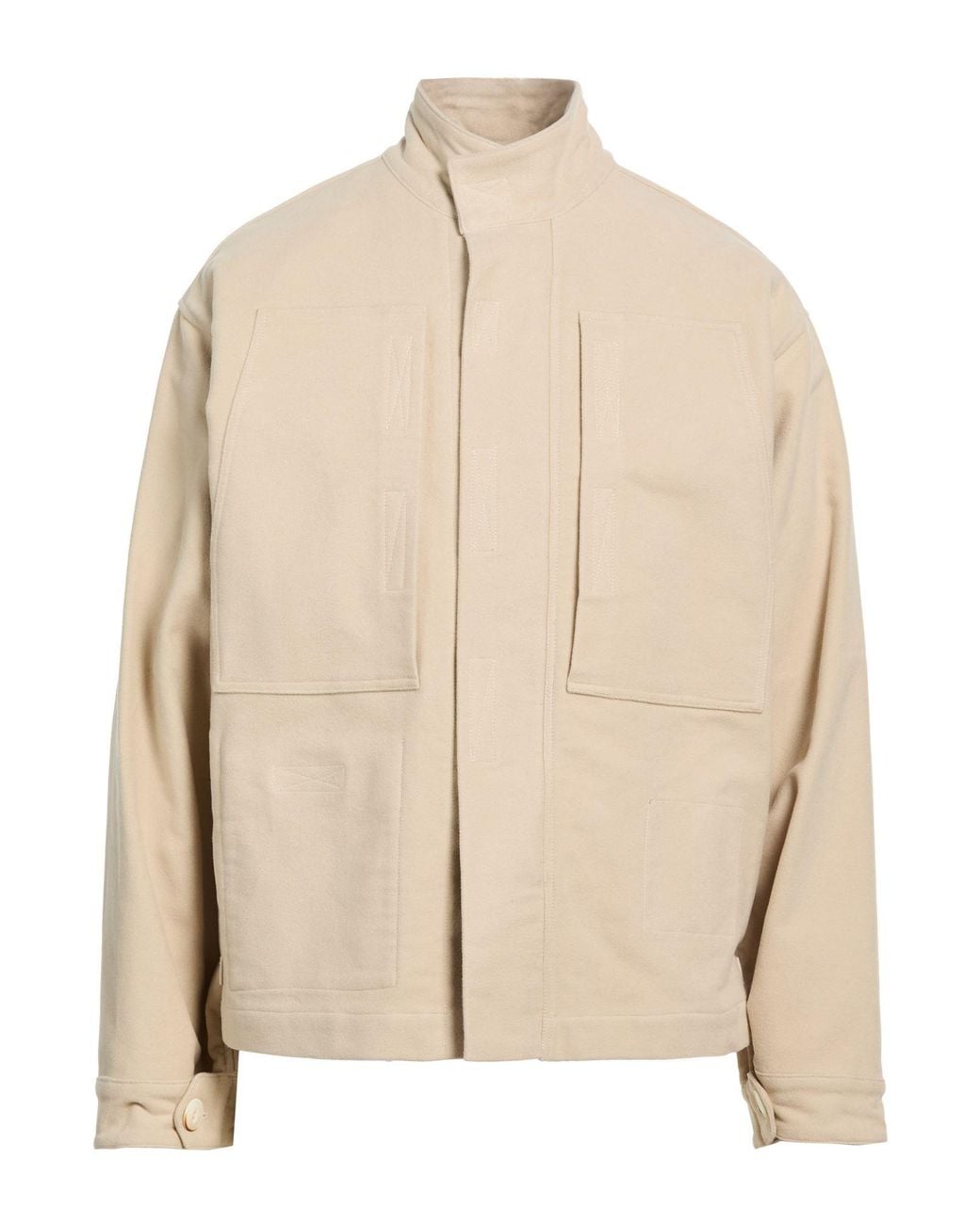 FRONT STREET 8 Natural Jacket Cotton for men