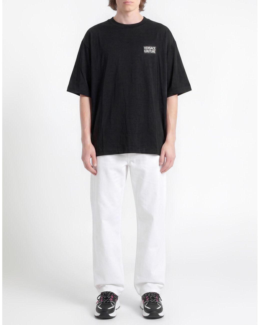 Versace Jeans Couture Black T-Shirts for men