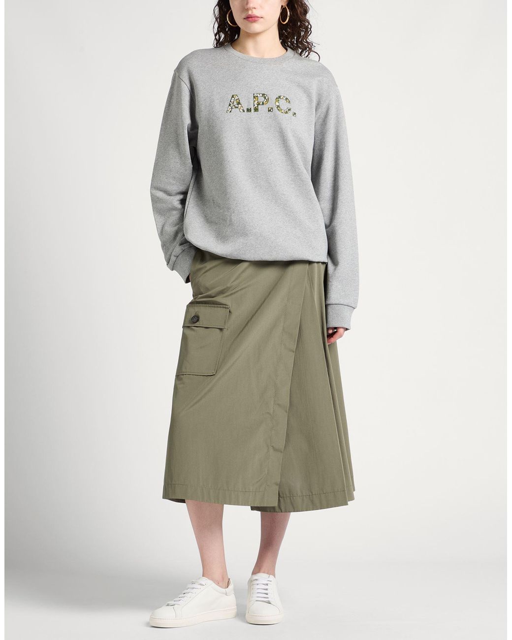 A.P.C. Gray Sweatshirt