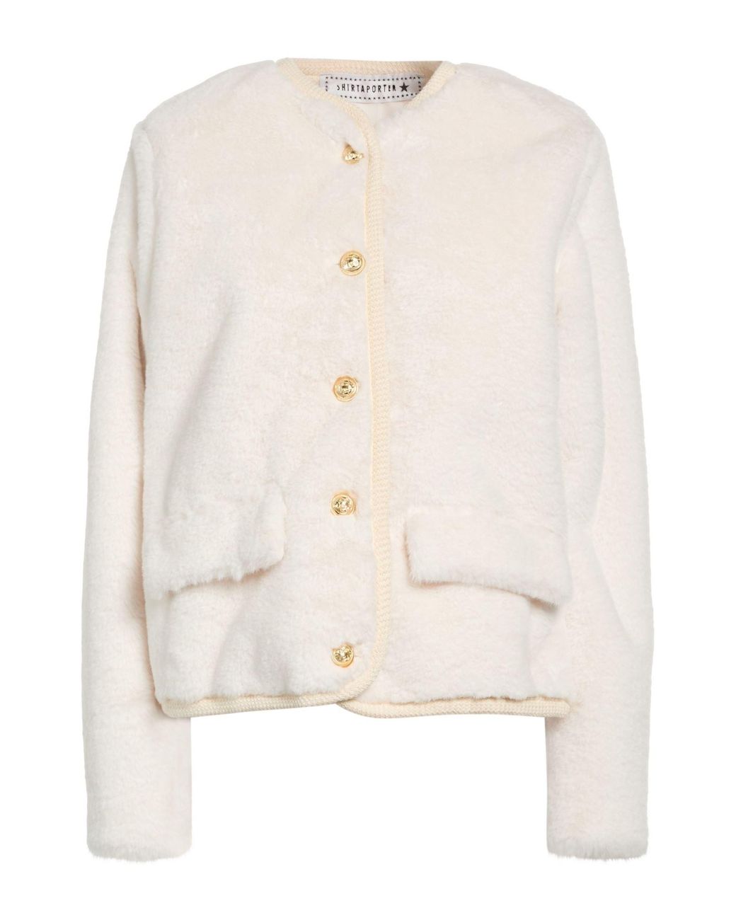 Shirtaporter Natural Shearling & Teddy