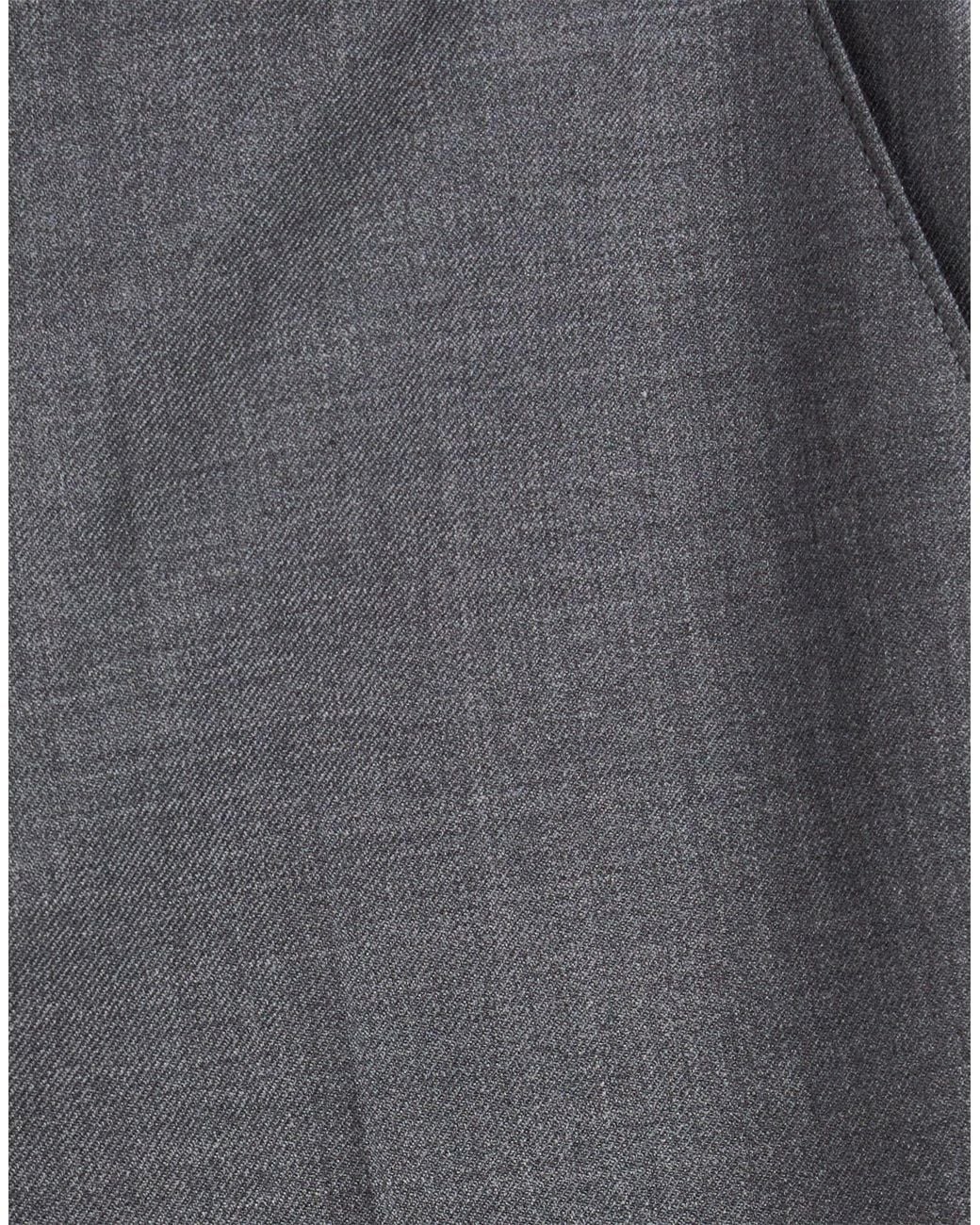 Berwich Gray Pants Polyester, Virgin Wool, Elastane